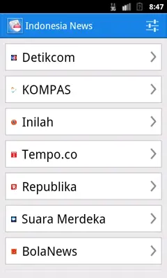 Indonesia News android App screenshot 7